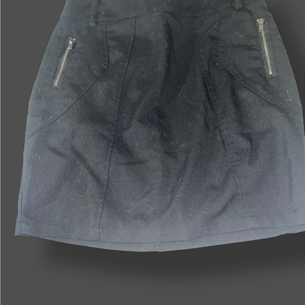 Oxmo Black Mini Skirt EU 36 (US 4–6)